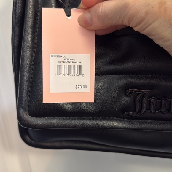 Juicy Couture Black Messenger Bag - Picture 2 of 6